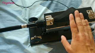 Amatur Pertama Kali Mesin Seks ujian