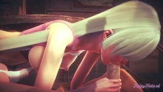 Nanatsu no Taizai Hentai - Elizabeth ngabandungan jeung merambah