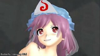 Upakiaji chords kwa ajili ya &#039;【MMD】Saigyoji Yuyuko vs Mbaya Wanaoendesha Mashine【R-18】