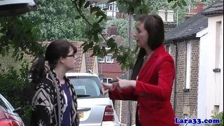 Англійская спелы пікап нявіннай школьніцы