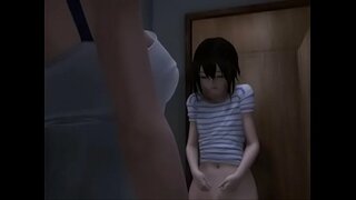 Hentai: зөндөө эгч нь schoolgirl 2/3